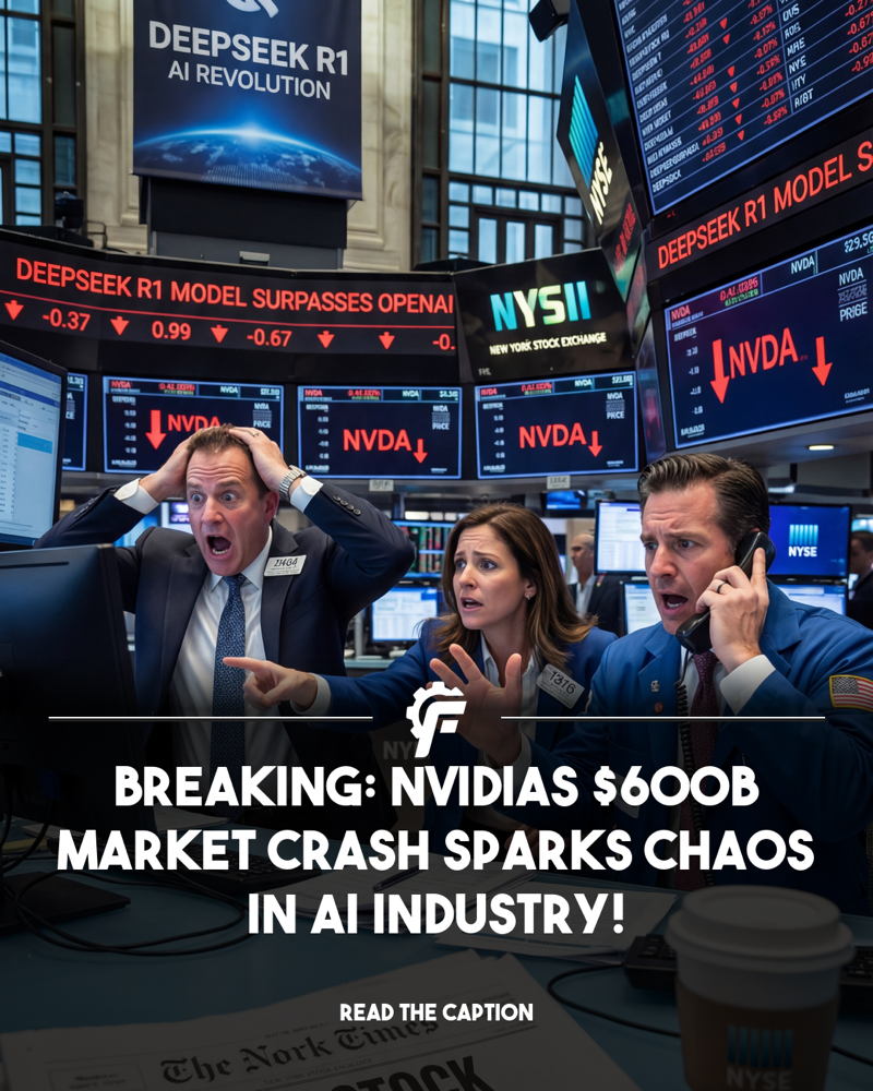 Nvidia's $600B Market Crash Sparks AI Industry Chaos
