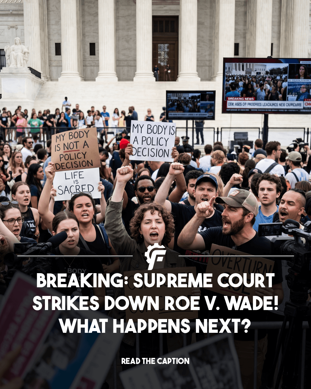 AI-generated news post from 2022