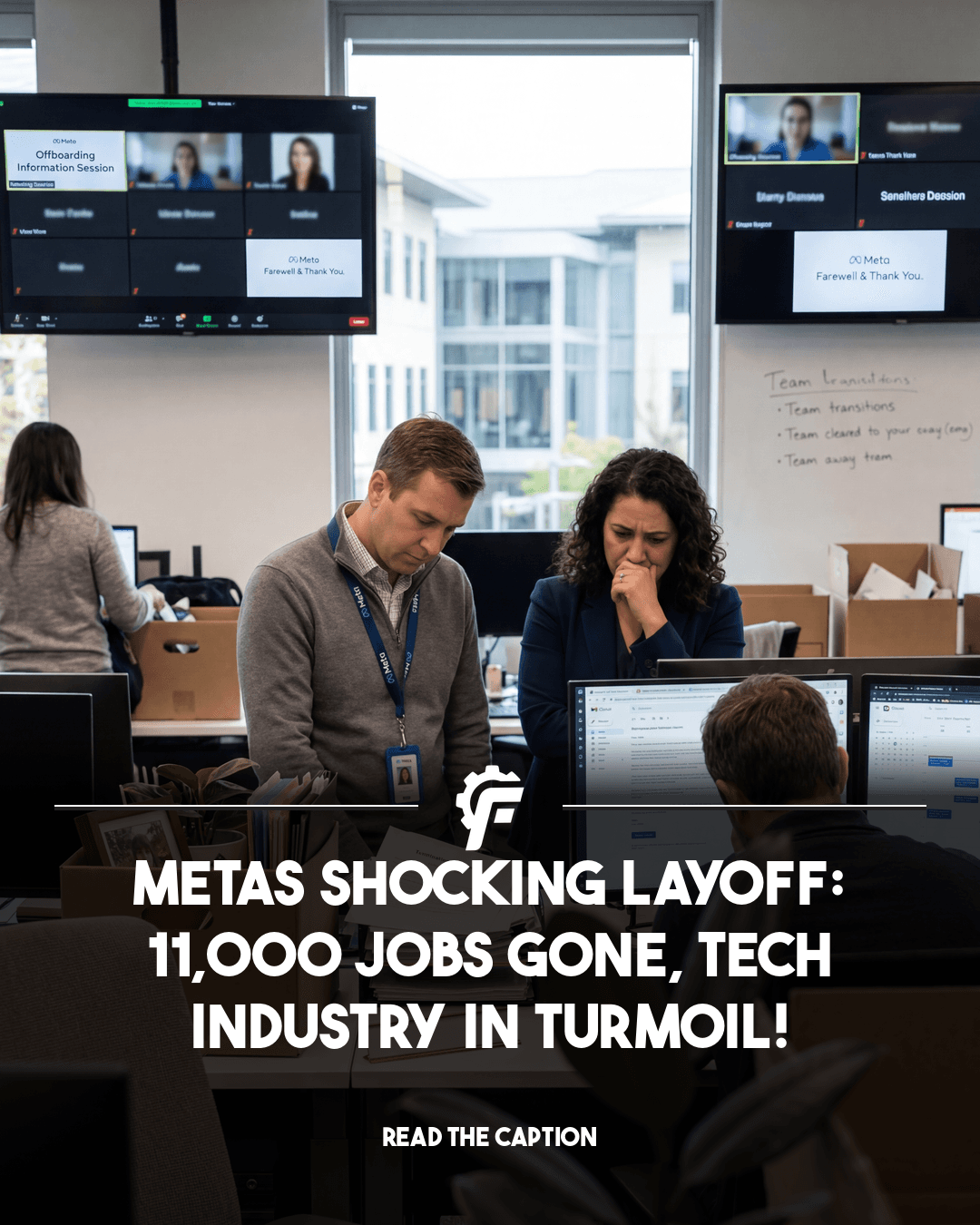 AI-generated news post from 2022