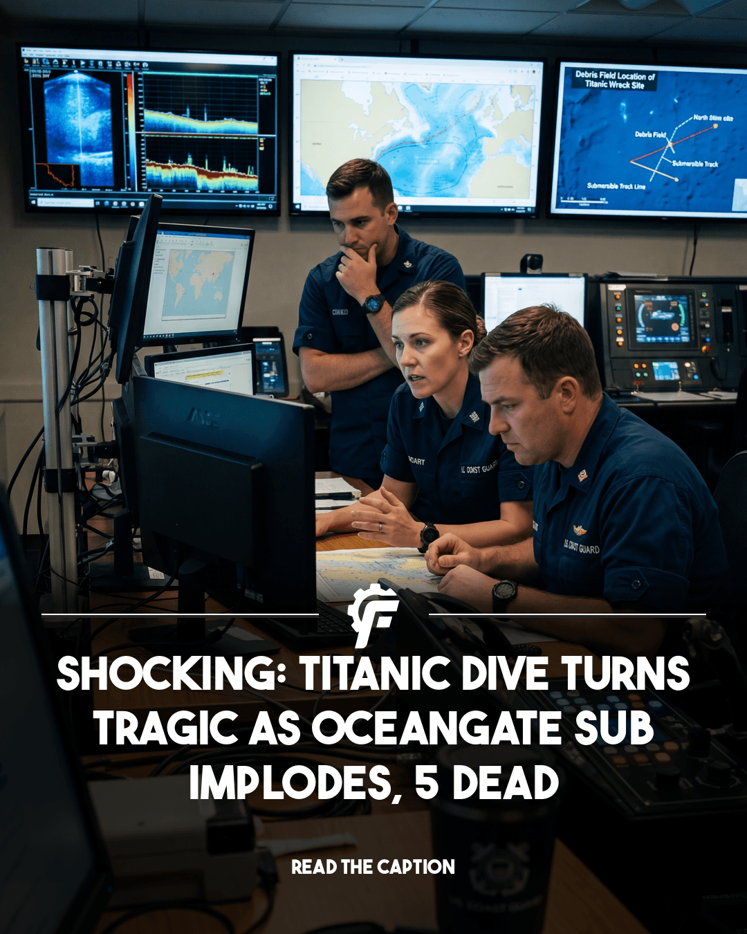 AI-generated news post from 2023