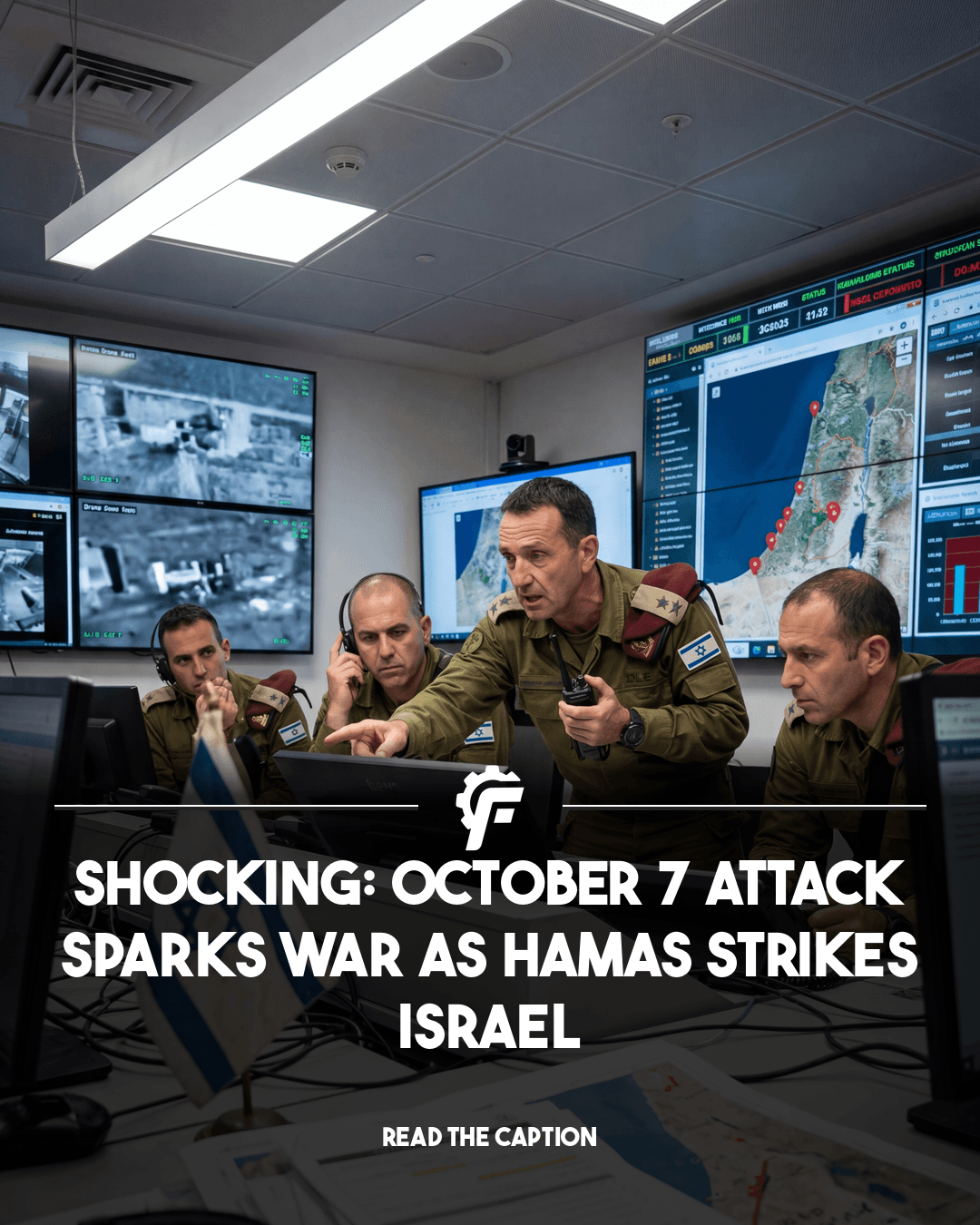 AI-generated news post from 2023