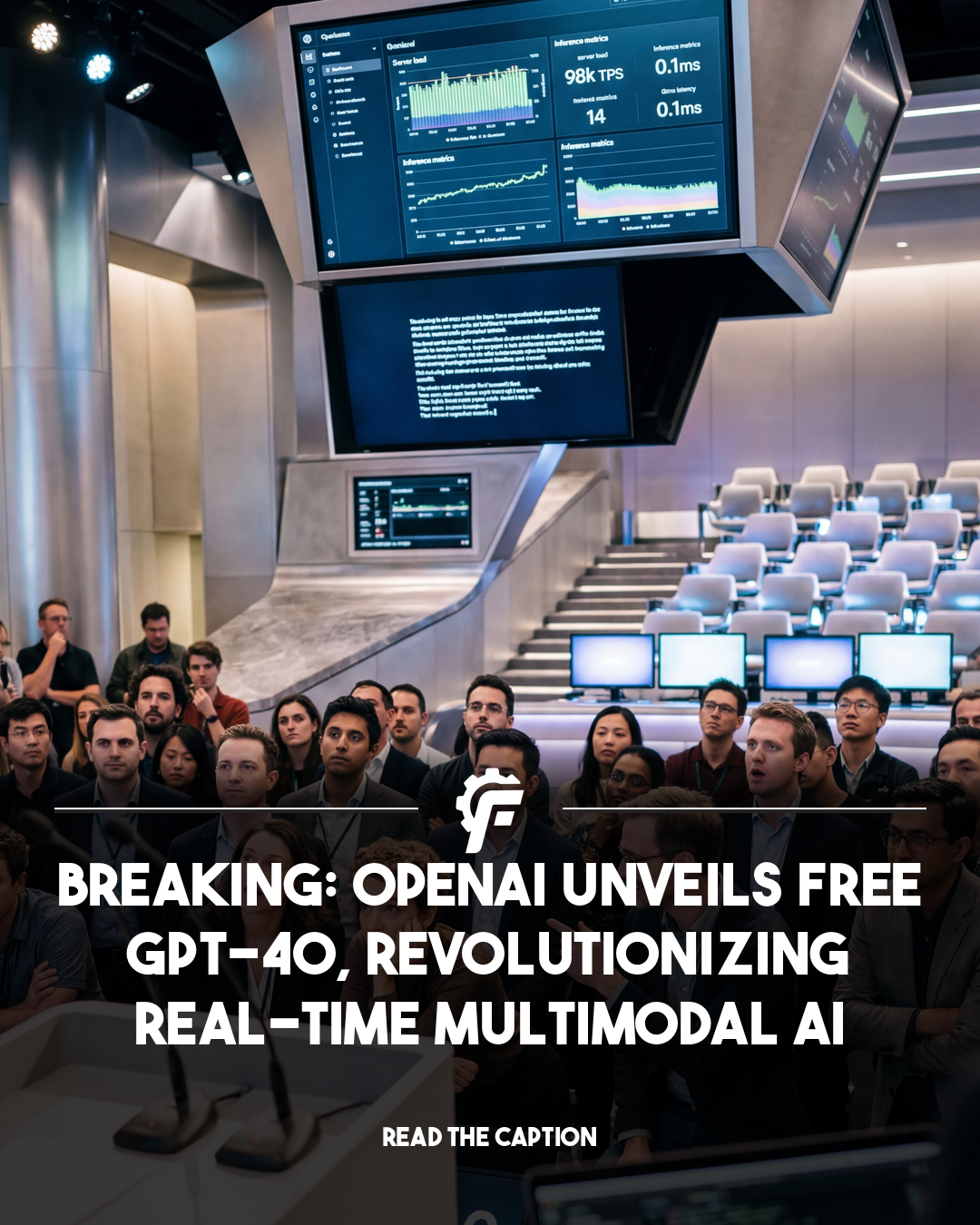AI-generated news post from 2024