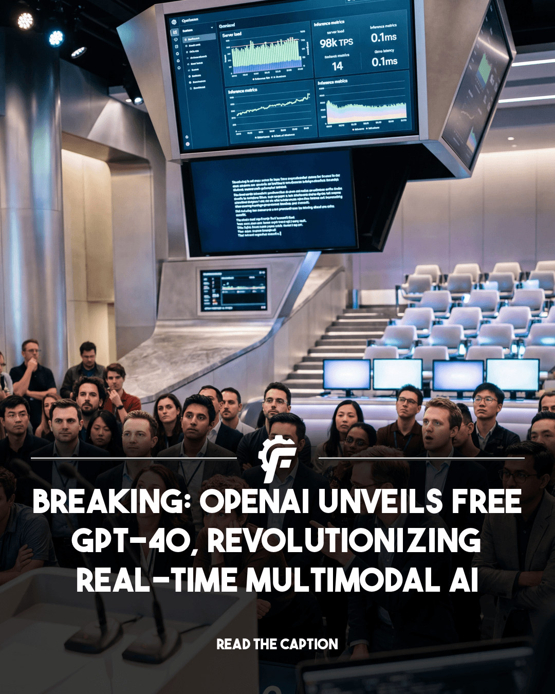 AI-generated news post from 2024