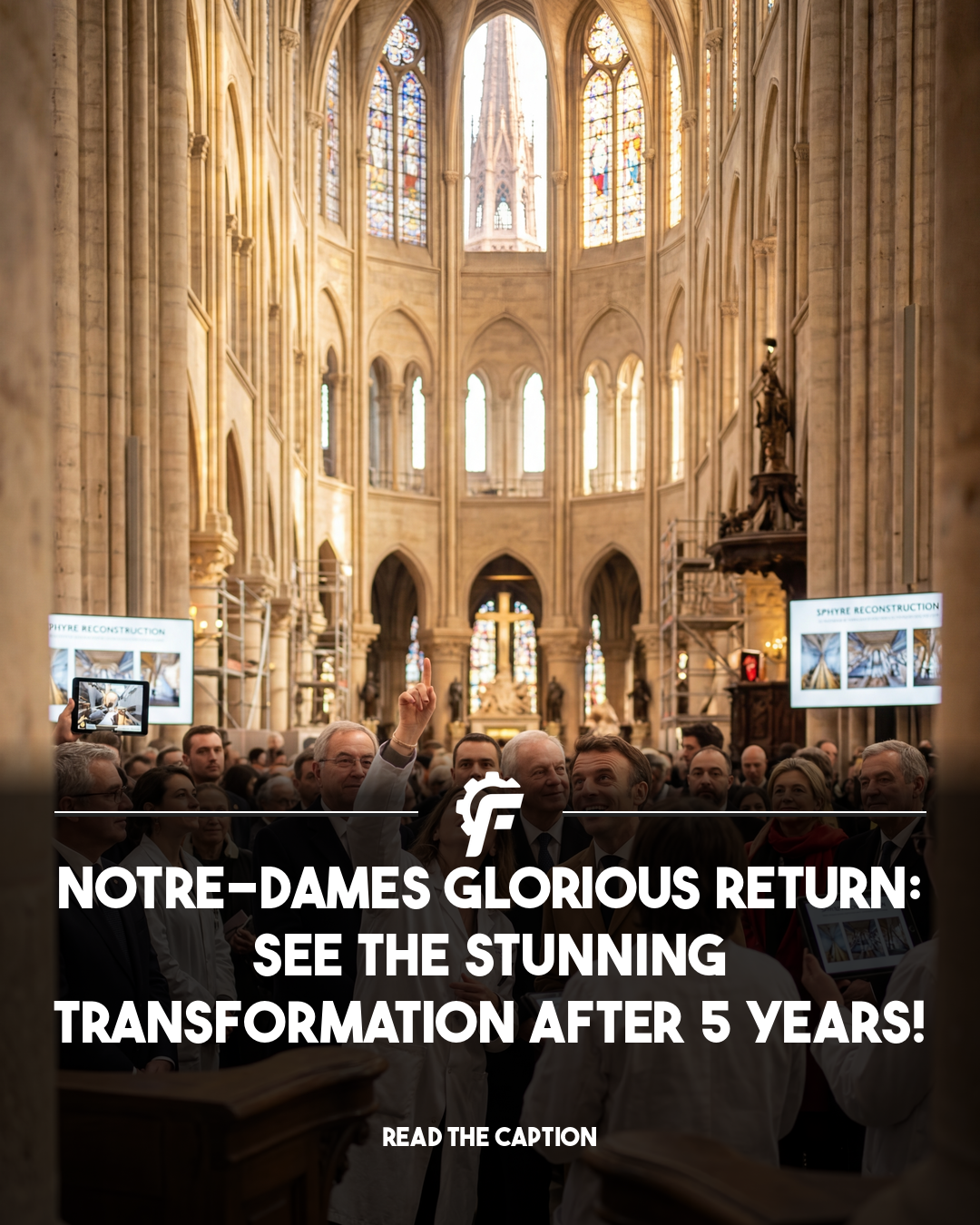 AI-generated news post from 2024