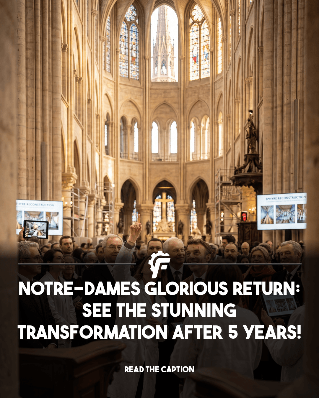 AI-generated news post from 2024