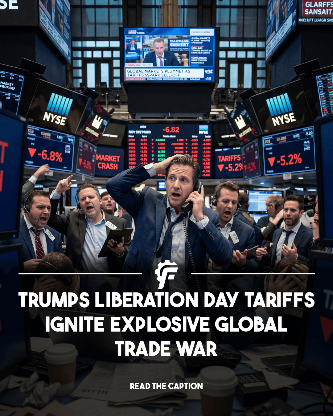 AI-generated news post from 2025